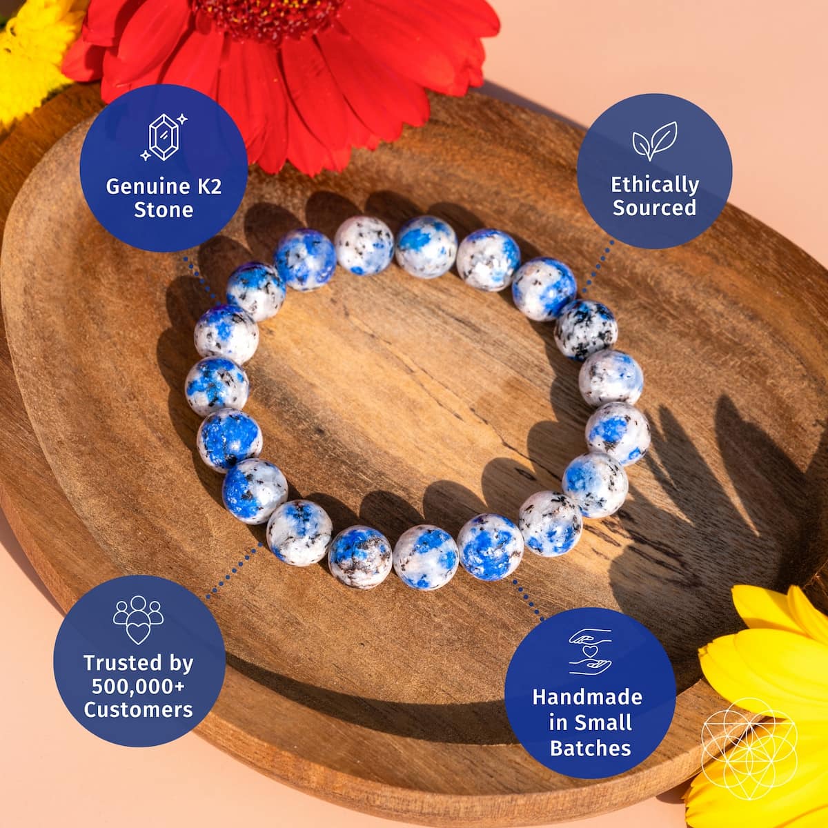Rare K2 Stone Bracelet of Spiritual Adventure