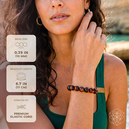 The Self-Sabotage Breaker - Mahogany Obsidian Bracelet