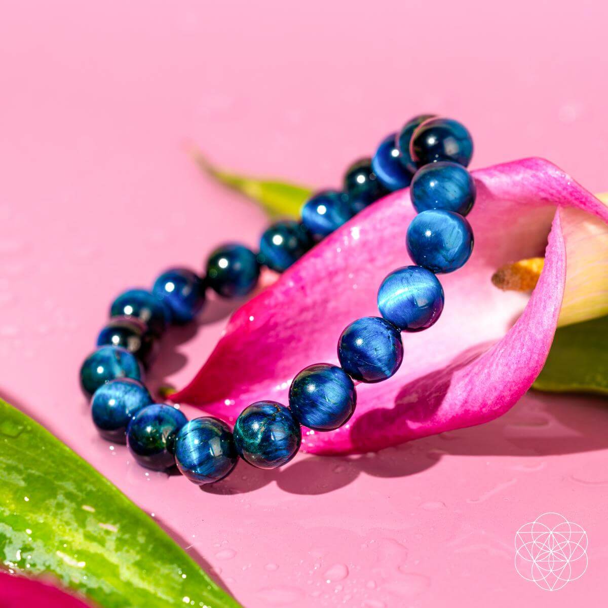 Royal Blue Tiger’s Eye Bracelet