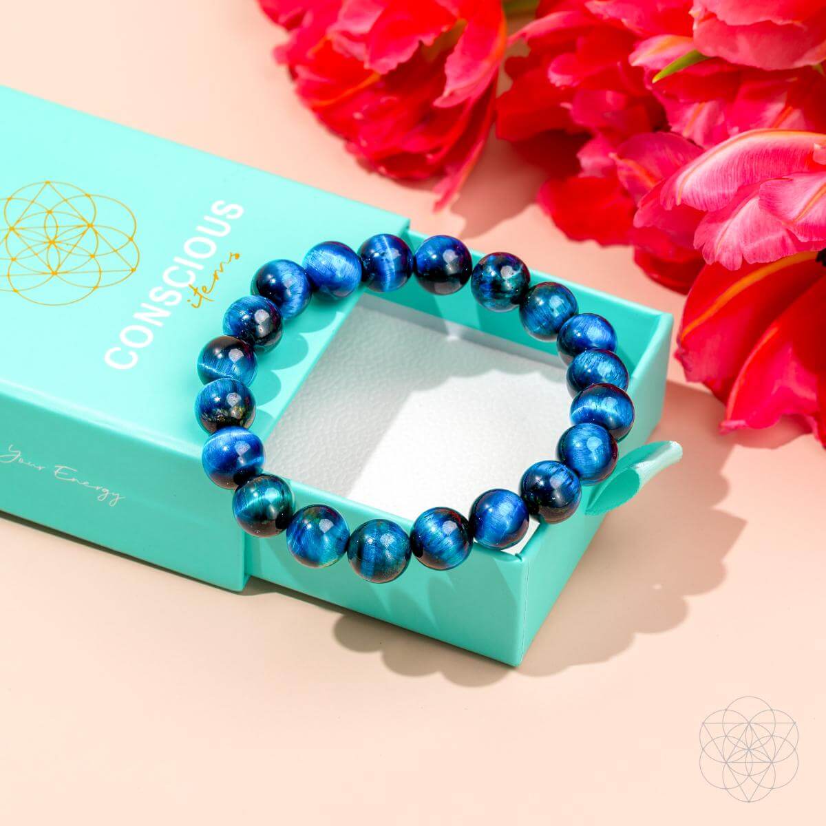 Royal Blue Tiger’s Eye Bracelet